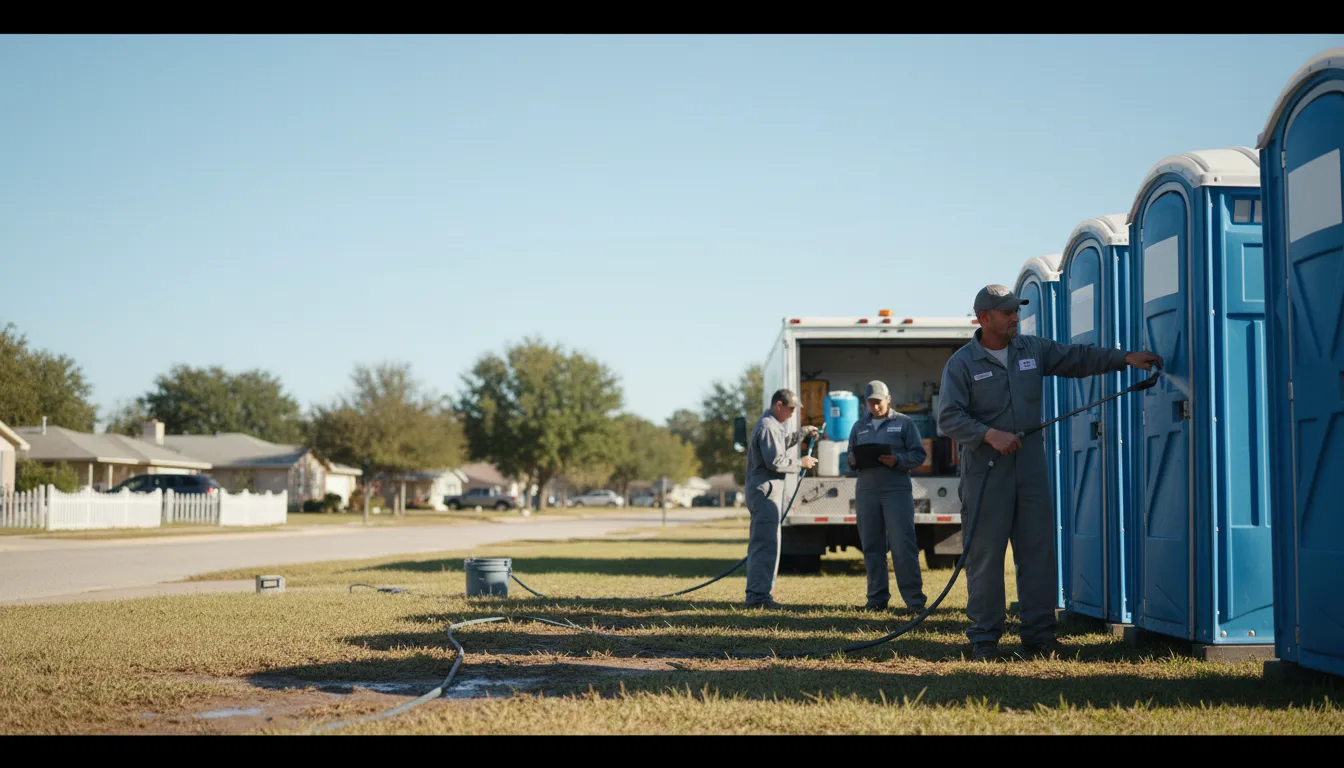 Long-Term Portable Toilet Rental in Fort Gratiot, MI near me